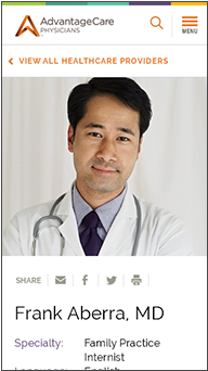AdvantageCare Mobile Portal