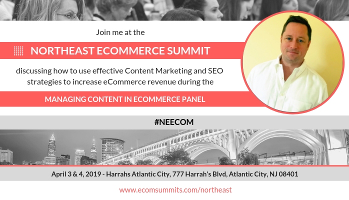 Brian McGovern Northeast eCommerce Summit banner