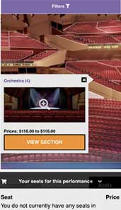 SeatMe App View