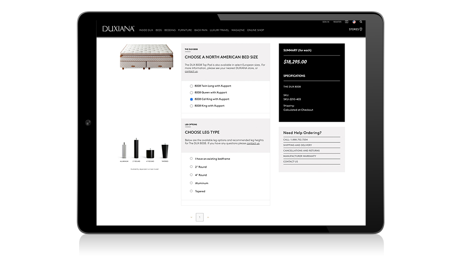 duxiana product page 2