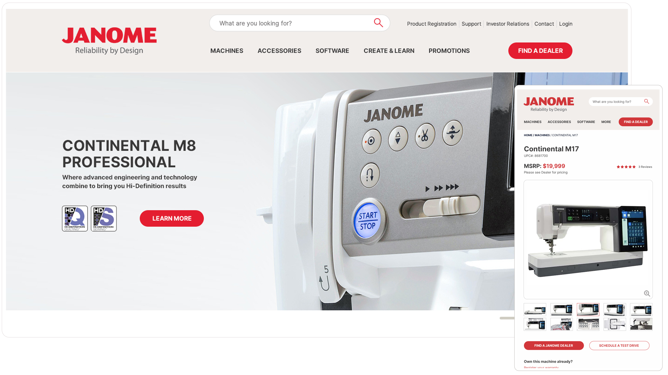 Janome Spotlight