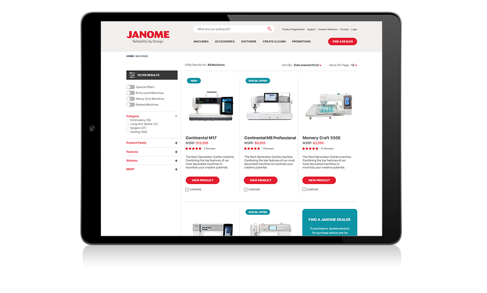 Janome Machines