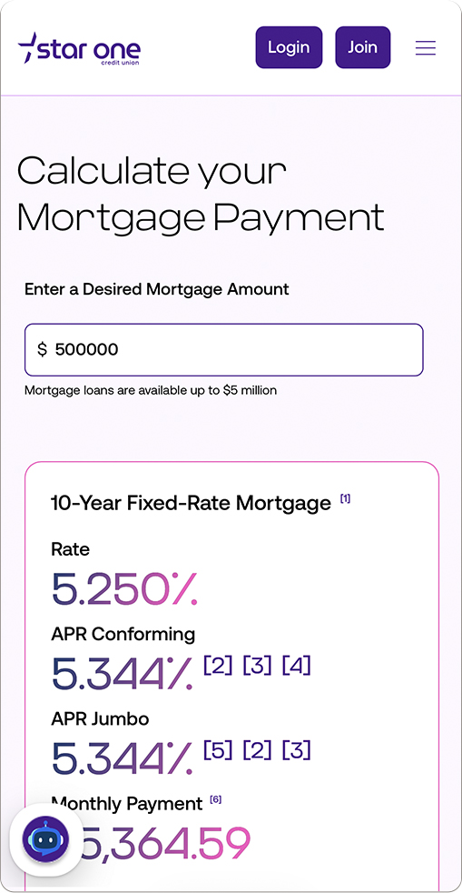 star one mobile auto loan calculator